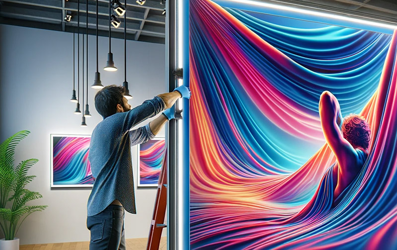 banners installation